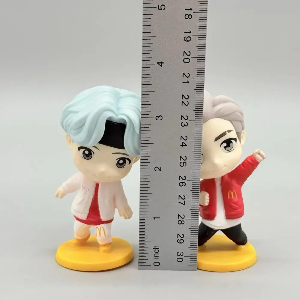 McDonald's BTS Happy Meal Toys 2 Pack K-Pop Fast Food Figures 2025
